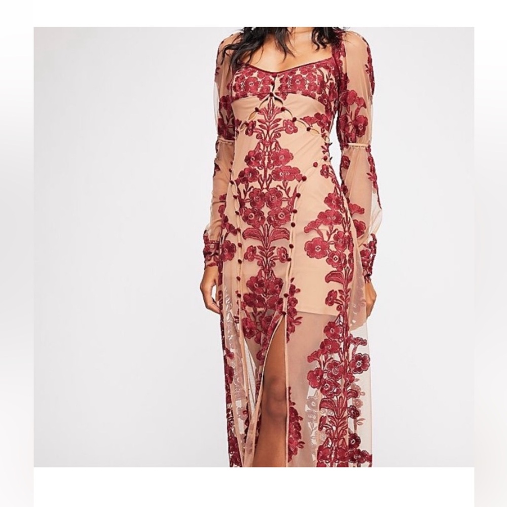 NWOT for love & lemons Temecula dress size xs